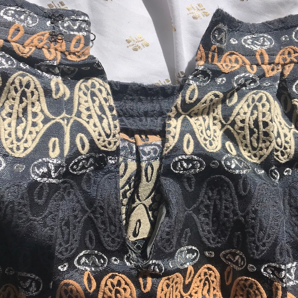 Boho embroidery pleated skirt - Picture 5 of 6